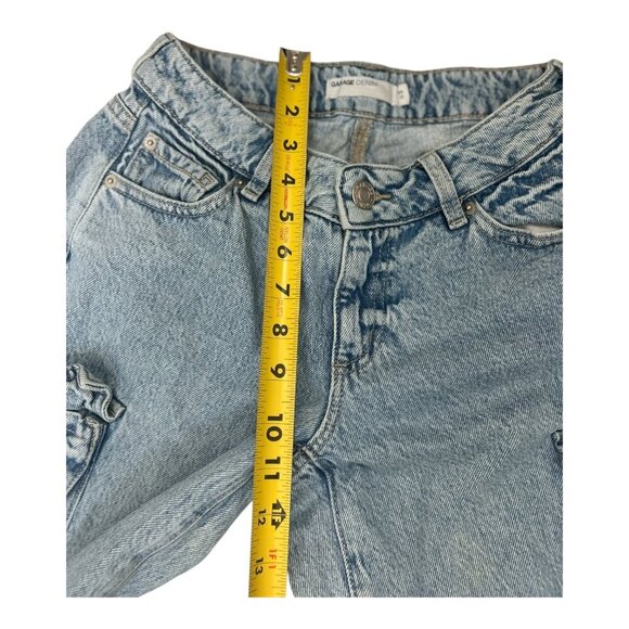 Garage Denim Women's Wide Leg Slouchy Baggy Cargo Jeans | Sz 25 Y2K Streetwear - Picture 11 of 15